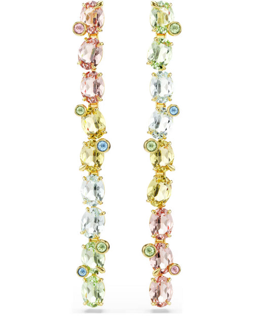 Swarovski 5705809 Orecchini pendenti Gema Lunghi, Multicolore