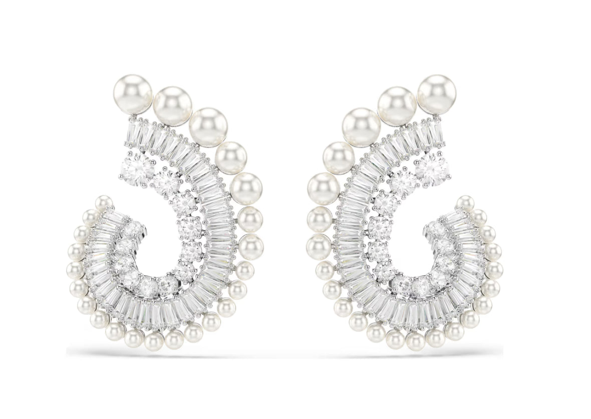 Swarovski 5720869 Orecchini pendenti Ariana Grande taglio misto Bianchi
