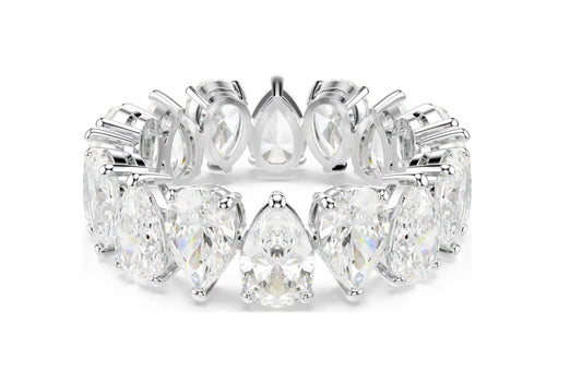 Swarovski 5689472 Anello Matrix Vittore Bianco Taglia 58