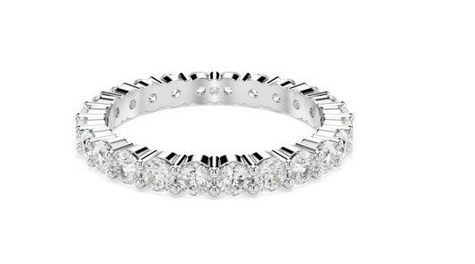 Swarovski 5705605 Anello Matrix Vittore Bianco Taglia 58