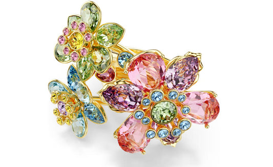 Swarovski 5709027 Anello Idyllia Fiore, Multicolore Taglia 55