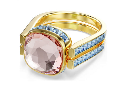 Swarovski 5706305 Anello Chroma Taglio Cushion Multicolore taglia 50