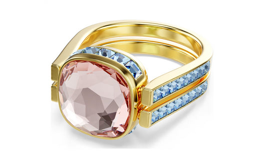 Swarovski 5706306 Anello Chroma Taglio Cushion, Multicolore taglia 52