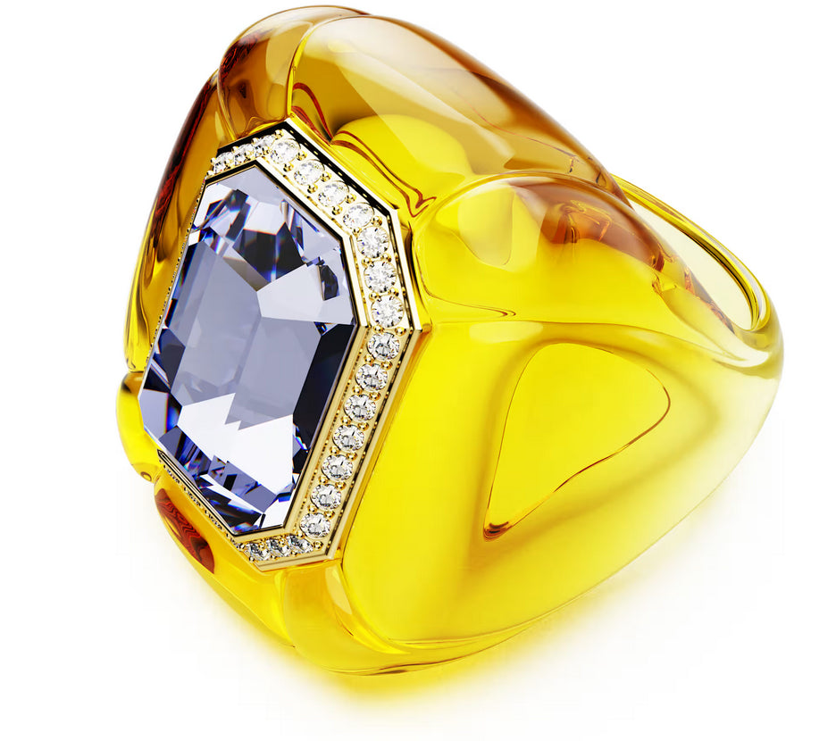 Swarovski 5709977 Anello cocktail Dulcis Giallo Taglia 60