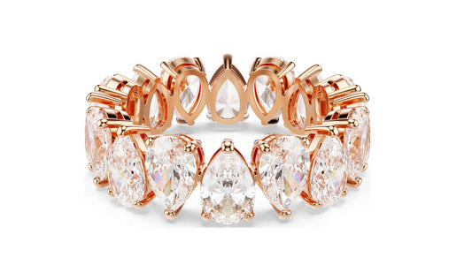 Swarovski 5690090 Anello Matrix Vittore Bianco taglia 50