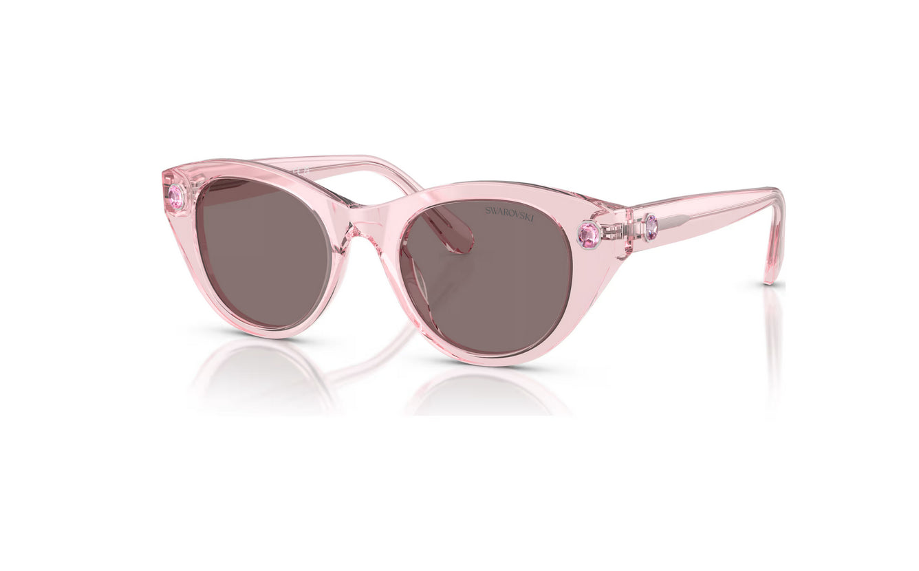 Swarovski 5706556 Occhiali da sole Forma rotonda, SK6025 Rosa
