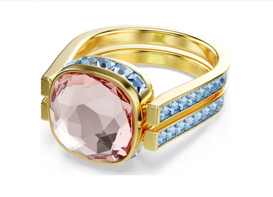 Swarovski 5706307 Anello Chroma Taglio Cushion Multicolor eTaglia 60