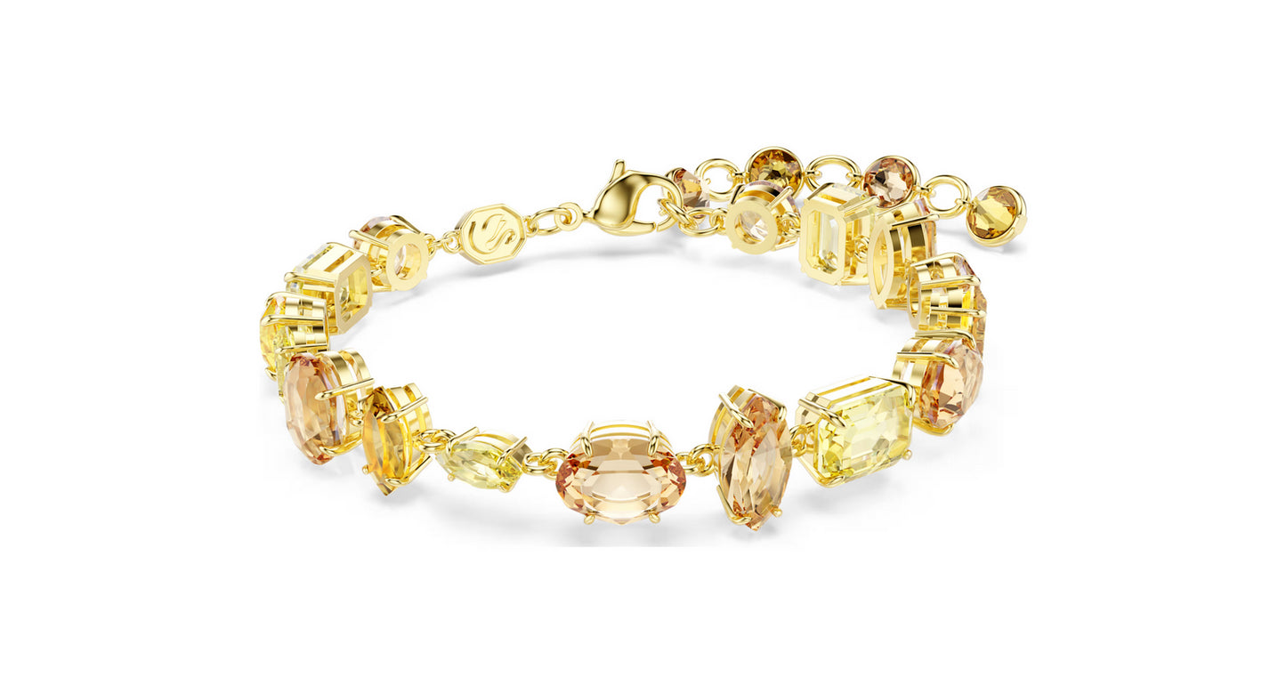 SWAROVSKI 5718072 Braccialetto Gema Giallo Placcato color oro
