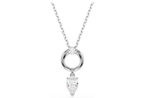SWAROVSKI 5723146 Pendente Mesmera Taglio Pear Bianco Placcato rodio