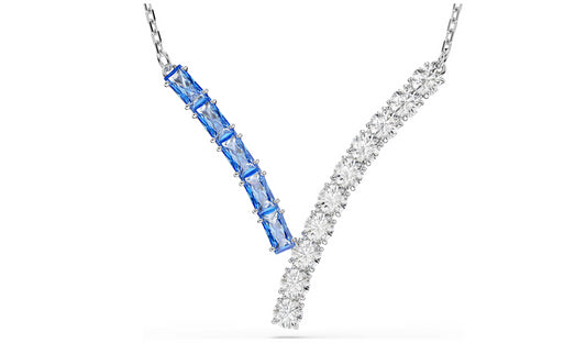 SWAROVSKI 5732265 Pendente Matrix Taglio misto Blu Placcato rodio