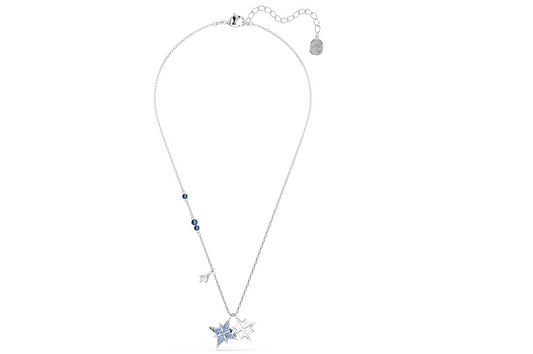 SWAROVSKI 5734252 Pendente Symbolica Stella Blu Placcato rodio