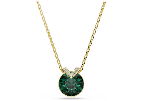 SWAROVSKI 5735387 Pendente Bella V Taglio Round Verde