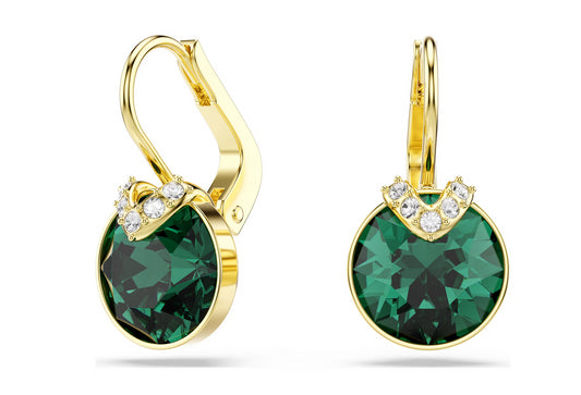 Swarovski 5735389 Orecchini pendenti Bella V Taglio Round Verdi
