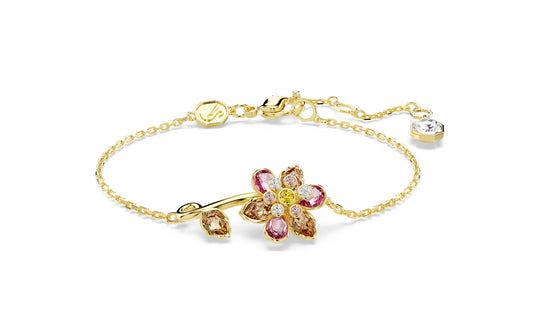 Swarovski 5732423 Braccialetto Idyllia Taglio misto Fiore Multicolore