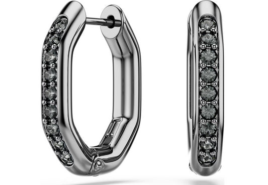 Swarovski 5724586 Orecchini a cerchio Dextera Forma ottagonale Taglio Round