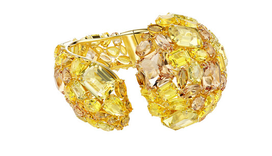 Swarovski 5734987 Bracciale rigido Gema Placcato color oro taglia S