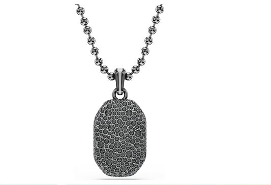 Swarovski 5724595 Pendente Dextera Forma ottagonale Taglio Round Nero