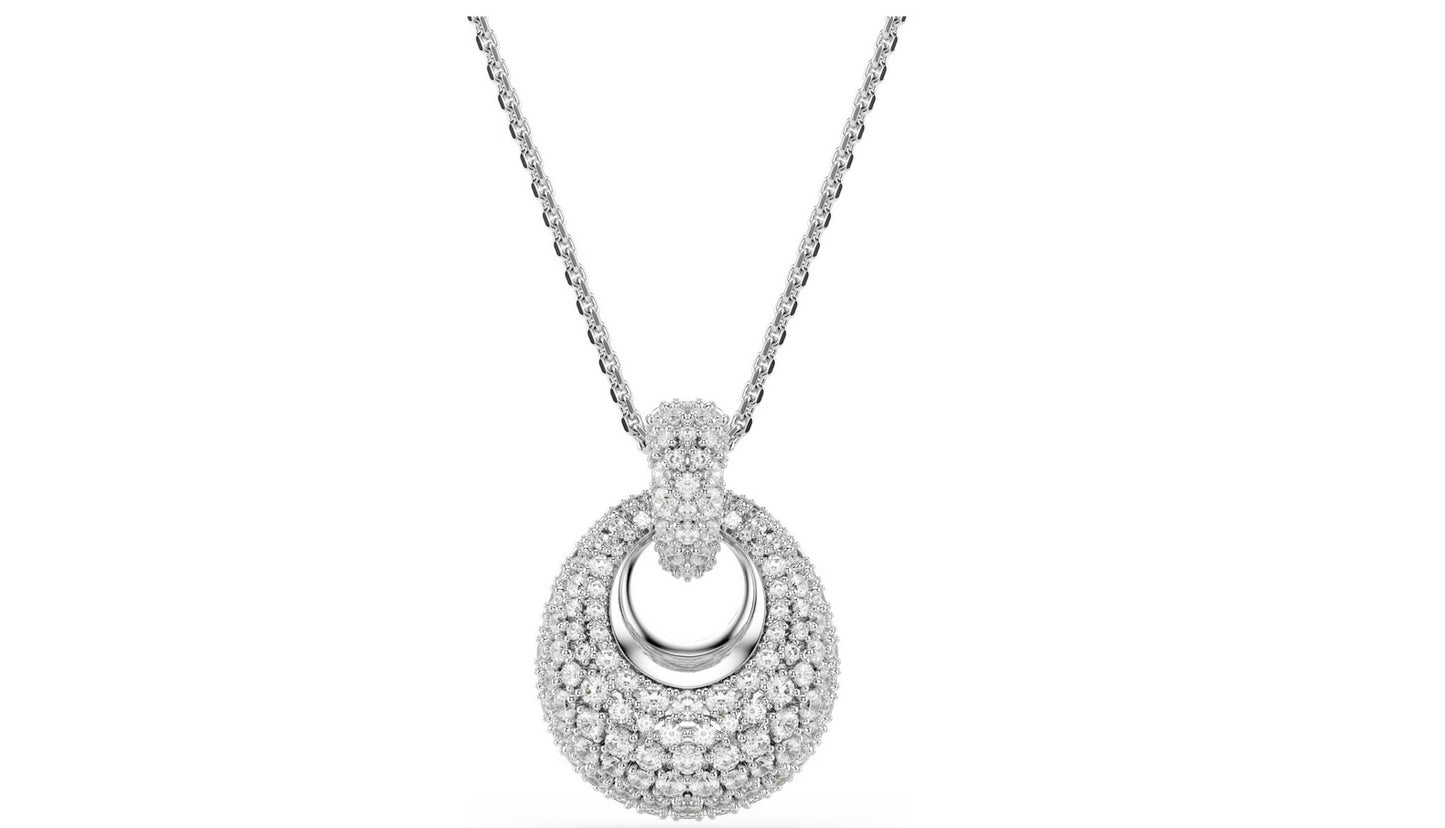 Swarovski 5735223 Pendente Sublima Bianco Placcato rodio