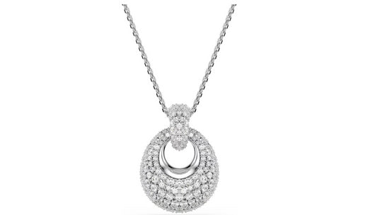 Swarovski 5735223 Pendente Sublima Bianco Placcato rodio