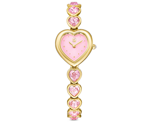Swarovski 5741519 Orologio Idyllia Heart Bracciale in cristallo Rosa