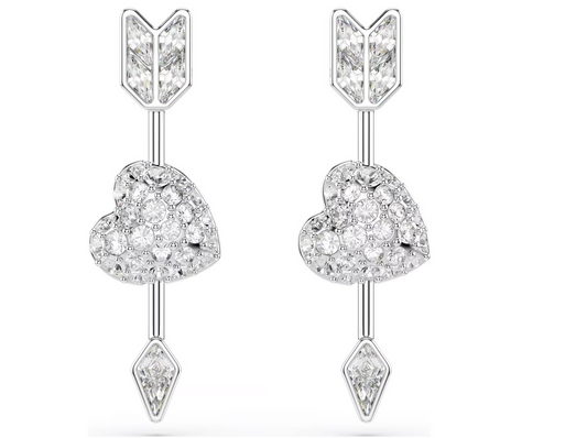 Swarovski 5749602 Orecchini pendenti Idyllia Taglio misto Cuore con freccia