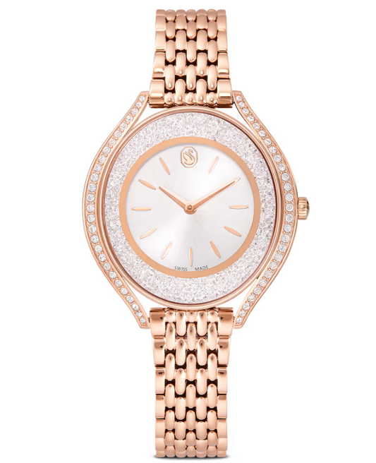 SWAROVSKI 5730140 Orologio Crystalline aura Tono oro rosa SW004011