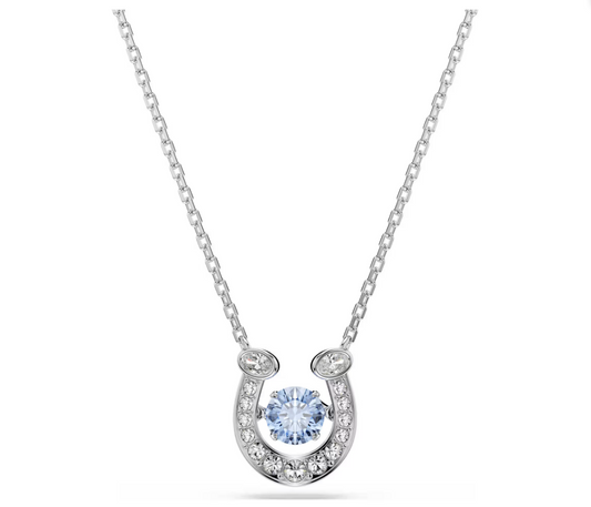 SWAROVSKI 5746562 Pendente Symbolica Ferro Di Cavallo Blu SW004067