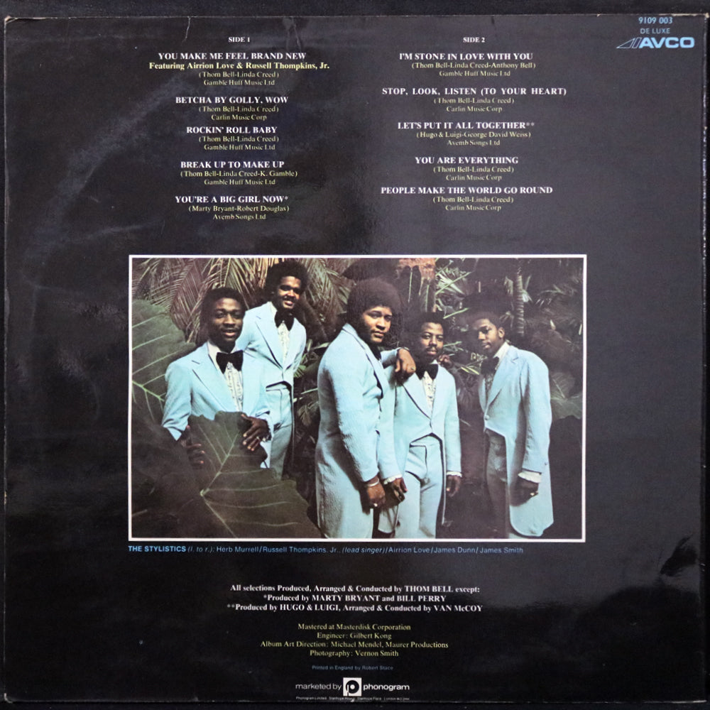 EBOND The Stylistics - The Best Of The Stylistics Vinile V001078