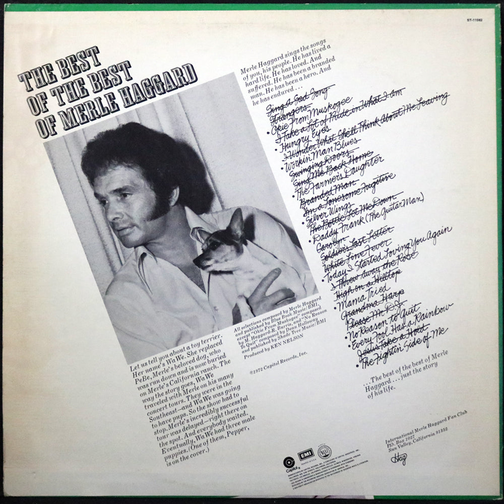 EBOND Merle Haggard - The Best Of The Best Of Merle Haggard Vinile V001079