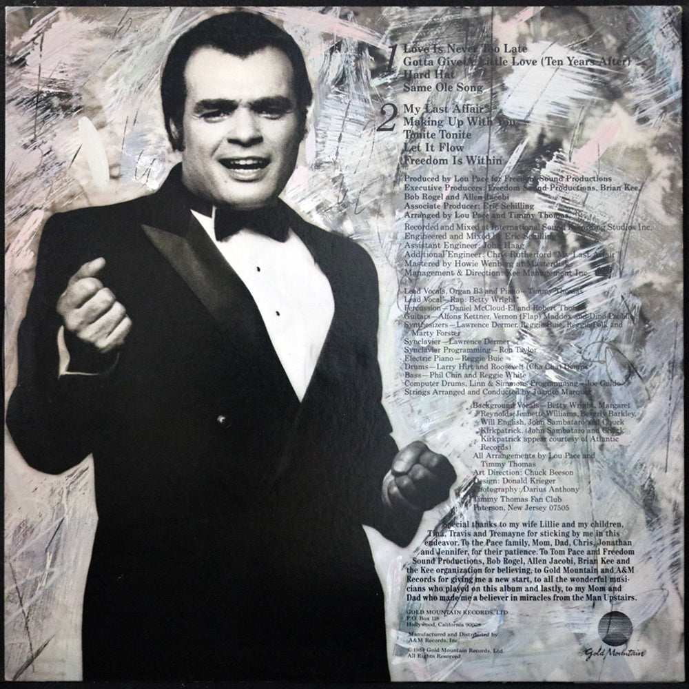 EBOND Timmy Thomas - Gotta Give A Little Love (Ten Years After) Vinile V001093