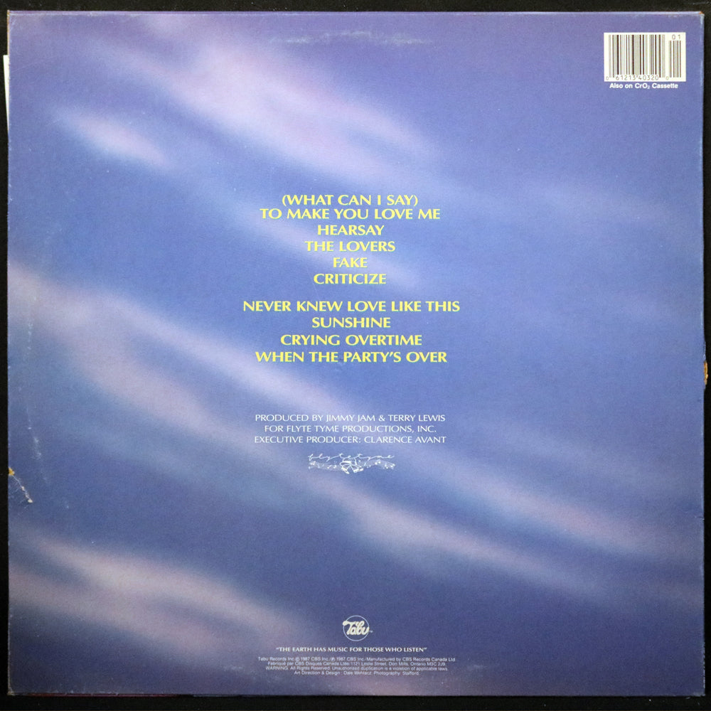 EBOND Alexander O'Neal - Hearsay Vinile V002050