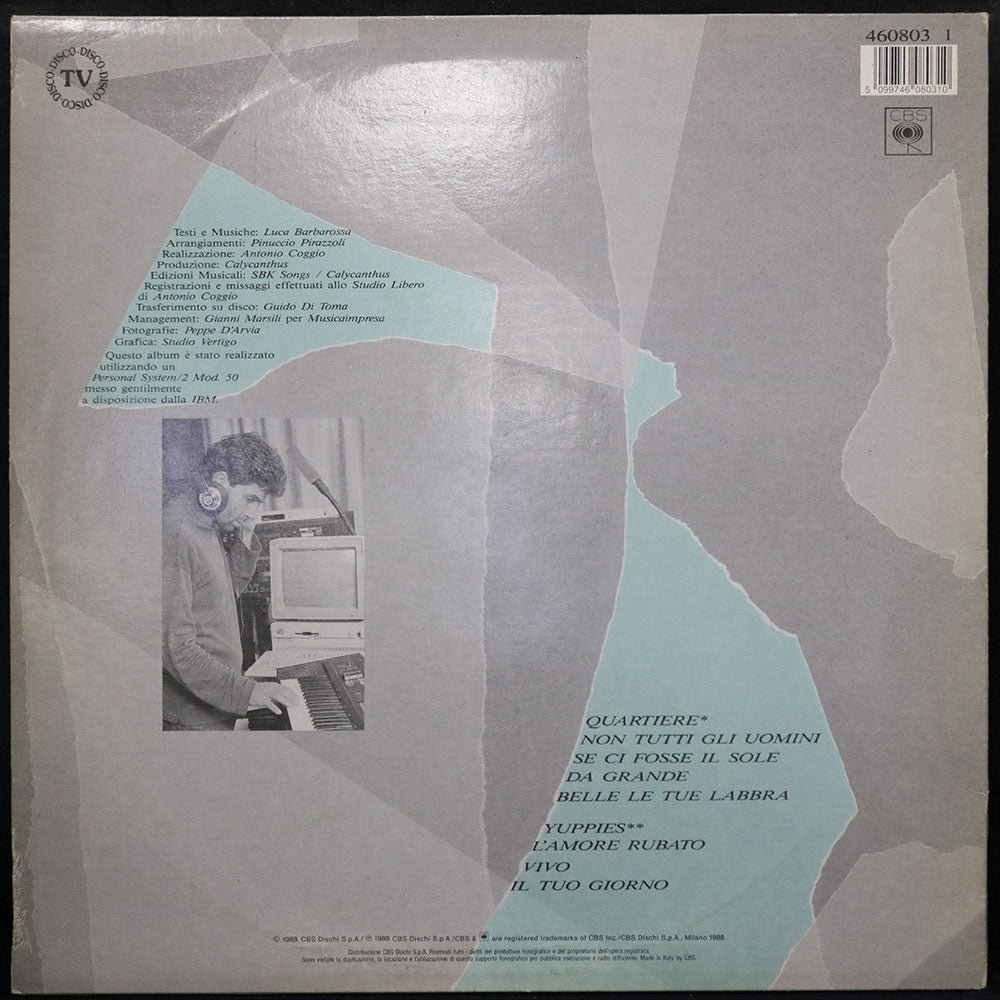 EBOND Luca Barbarossa - Non Tutti Gli Uomini Vinile V003007