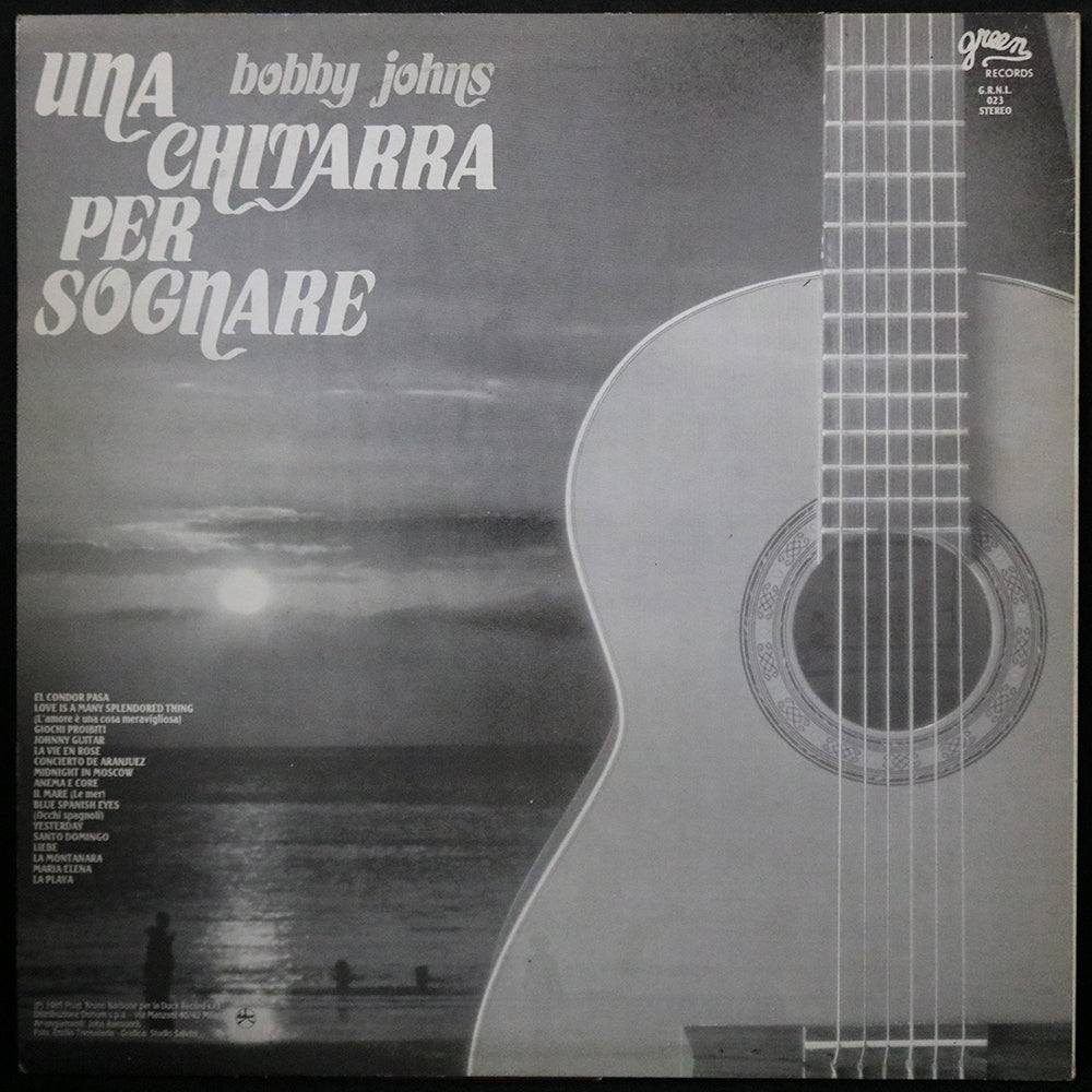 EBOND Bobby Johns - Una Chitarra Per Sognare Vinile V003095