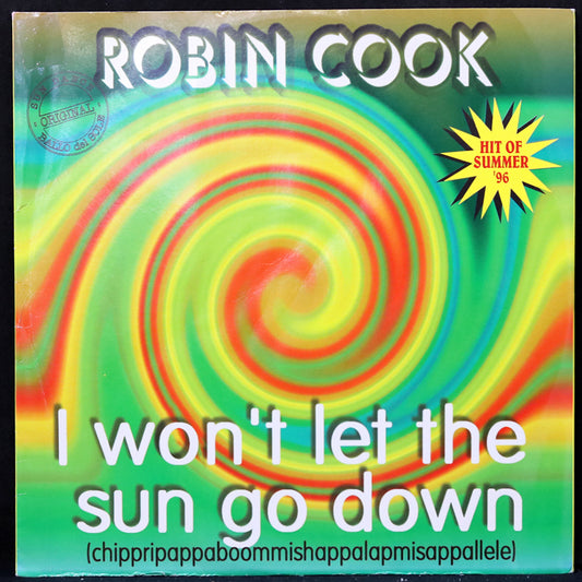 EBOND Robin Cook - I Won't Let The Sun Go Down Vinile V004002