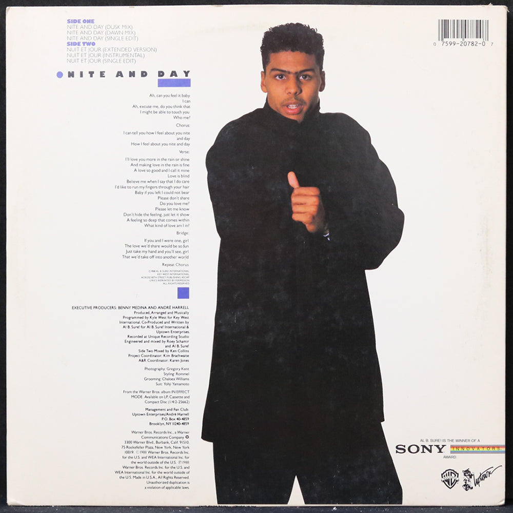 EBOND Al B. Sure! - Nite And Day Vinile V004004