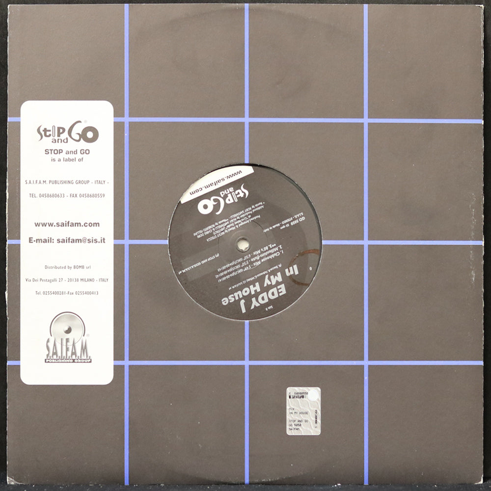 EBOND Eddy J - In My House Vinile V004010