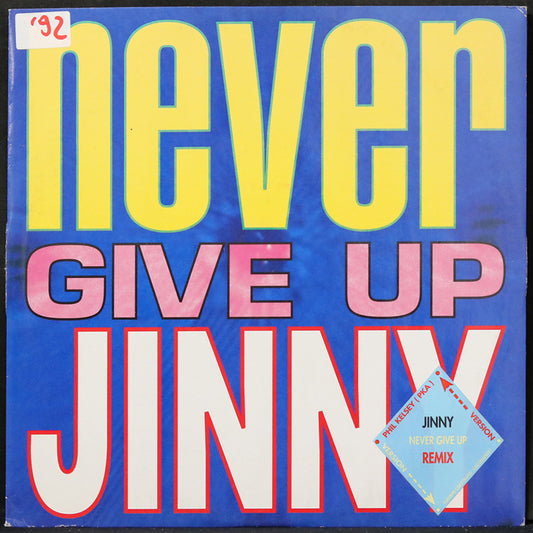 EBOND Jinny - Never Give Up (Remix) Vinile V004022