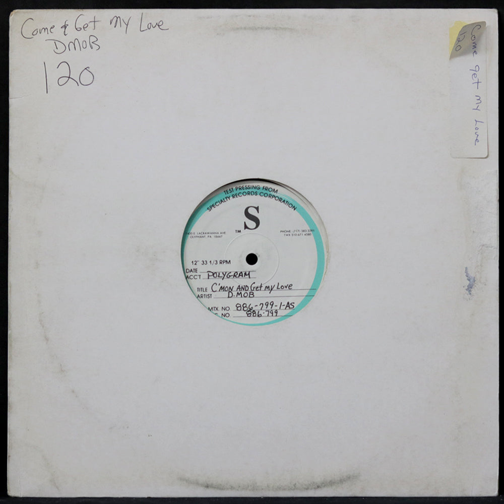 EBOND D-Mob Introducing Cathy Dennis - C'mon And Get My Love Vinile V004030
