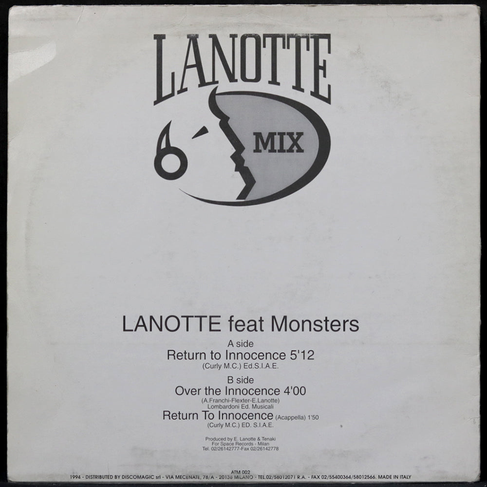 EBOND La Notte - Return To Innocence Vinile V004053
