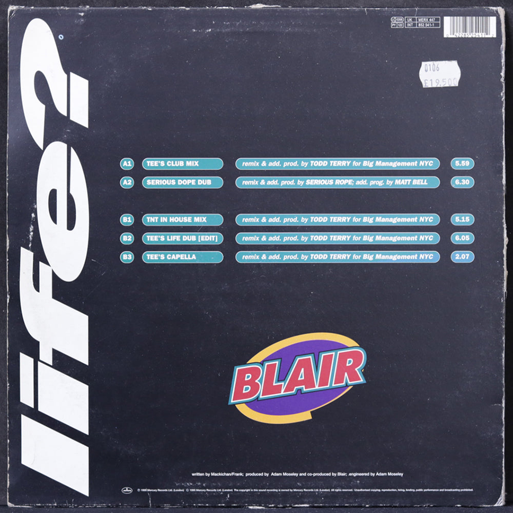 EBOND Blair - Life? Vinile V004072