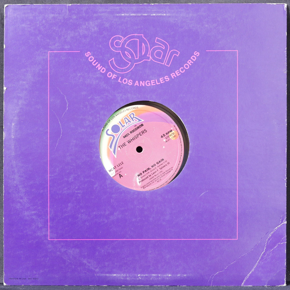 EBOND The Whispers - No Pain, No Gain Vinile V004081