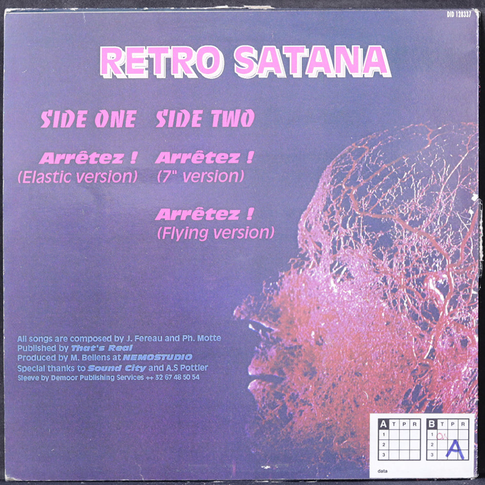 EBOND Retro Satana - Arretez ! - Indisc Vinile V004099