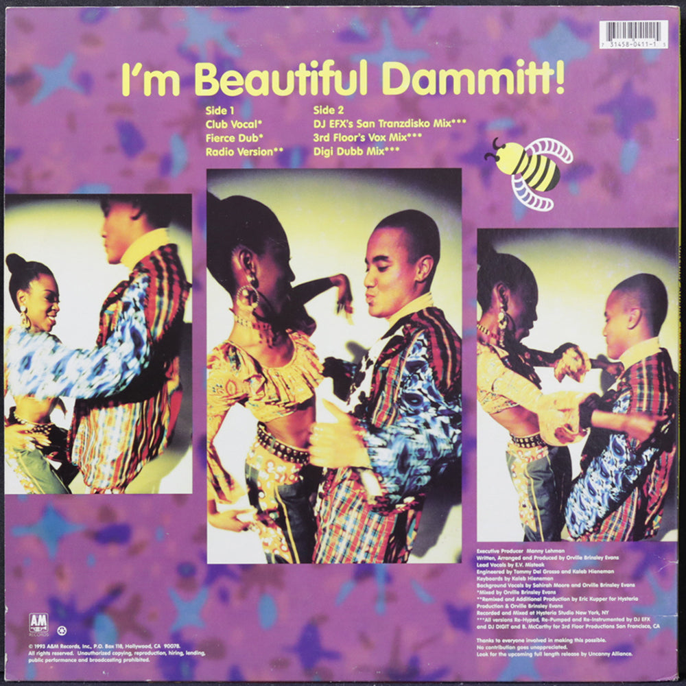 EBOND Uncanny Alliance - I'm Beautiful Dammitt! Vinile V004114