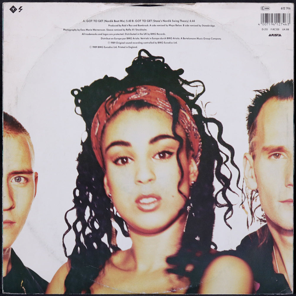 EBOND Rob 'N' Raz Featuring Leila K - Got To Get (Remixes) Vinile V004137