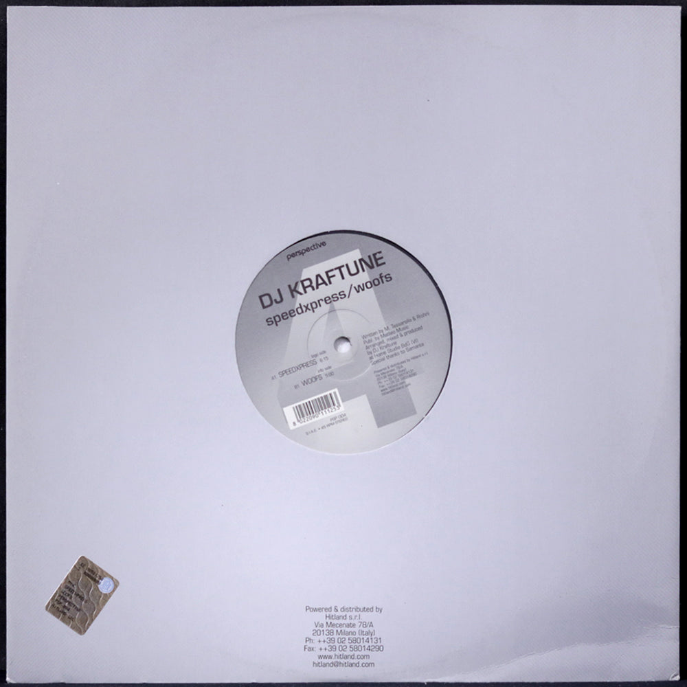 EBOND DJ Kraftune - Speedxpress / Woofs Vinile V004144