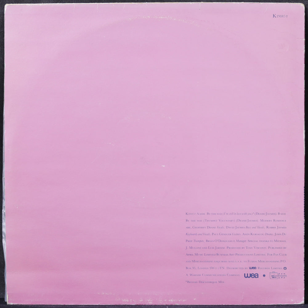 EBOND Modern Romance - By The Way... (I'm Still In Love With You) Vinile V004147