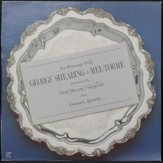 EBOND George Shearing And Mel Torme - An Evening With George Shearing And Mel Torme Vinile V005007