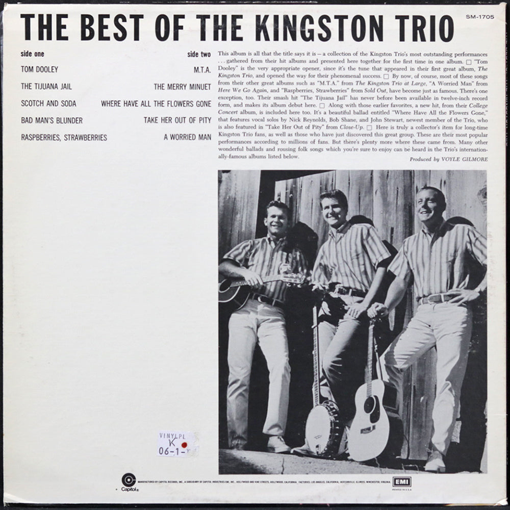EBOND The Kingston Trio - The Best Of The Kingston Trio Vinile V005031