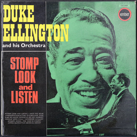 EBOND Duke Ellington And His Orchestra - Stomp, Look And Listen Vinile V005032