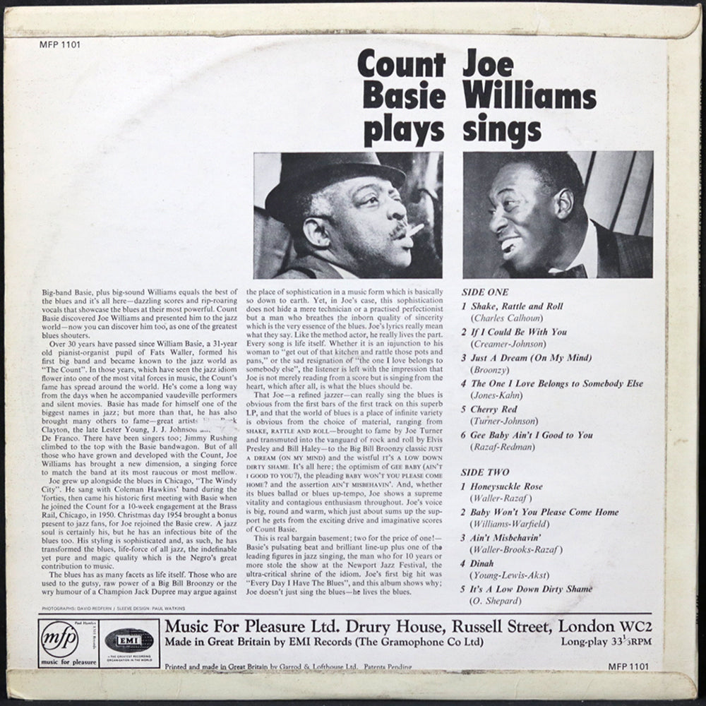 EBOND Count Basie, Joe Williams - Every Day I Have The Blues Vinile V005085